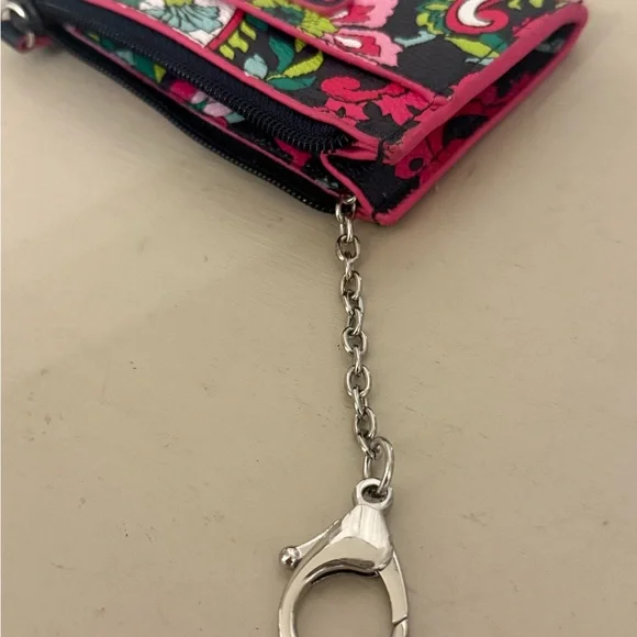 Vera Bradley Petal Paisley Slim Coin Purse Card Wallet - Retired 2014 - Mint! - Picture 6 of 8